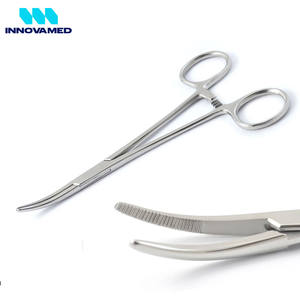 Pinzas de bloqueo para hemostatos Kelly, pinzas quirúrgicas curvas rectas de 14cm para uso quirúrgico en hospitales por INNOVAMED Renewable - Product Image 4