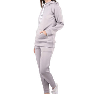 Two Pieces Pants <b>Fleece</b> Sweatpants and Hoodie Set <b>Womens</b> <b>Jogger</b> Set Tracksuit Wholesale Casual 2025 <b>Women</b> Clothing - Product Image 3