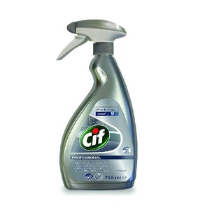 Nettoyant liquide professionnel en acier inoxydable Cif pour surfaces brillantes sans stries disponible maintenant à bas prix - Product Image 2