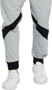 กางเกงลำลองผู้ชาย ผ้าโพลีเอสเตอร์/คอตตอน ระบายอากาศได้ดี สีพื้น สำหรับฤดูหนาว ชุดกีฬา กางเกงวอร์ม มีกระเป๋าข้าง คุณภาพพรีเมียม - Product Image 3