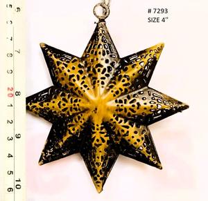 Festive <b>Christmas</b> <b>Tree</b> Decorative Accessories Star Shape <b>Hanging</b> Ornament - Product Image 3