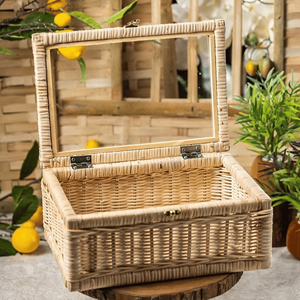 ตะกร้าหวายสานงานฝีมือกล่องหวายจากเวียดนาม - Product Image 2