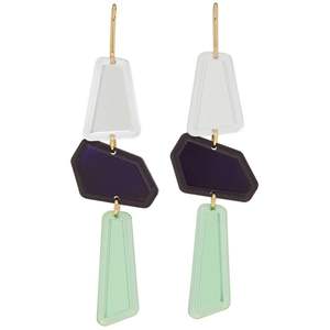 High Quality Elegant & Durable <b>Resin</b> <b>Crafts</b> Earrings Factory Supply Jewelry - Product Image 1