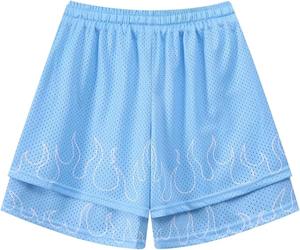 High Street Fashion Pantalones cortos para hombre Sublimación personalizada Impreso Malla Ropa de gimnasio Secado rápido Estilo de verano OEM Proveedor directo de fábrica - Product Image 6