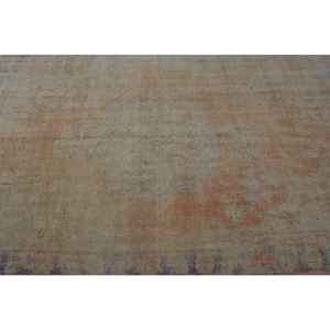 Alfombra vintage de 5.2x7.6 pies, alfombra turca, alfombra con diseño de plantas y árboles marrones - Product Image 5