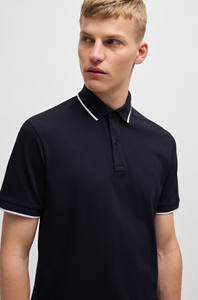 Top Sale <b>Men</b> <b>for</b> <b>Polo</b> T <b>Shirt</b> Custom Made 100% Cotton Solid <b>Black</b> Color Man <b>Polo</b> T <b>Shirt</b> by Marfa International - Product Image 2