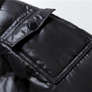 Nouveau hiver hommes doudoune longue épaissir chaud vers le bas manteau hommes hiver doudoune à capuche Outwear doudoune - Product Image 4