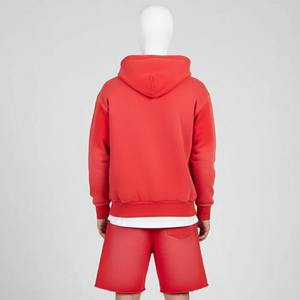 Men Acid Wash <b>Zip</b> <b>up</b> <b>Hoodie</b> and Shorts Sweatpants Set Flare Jogger Short Sweatsuit Tracksuit for Men - Product Image 3