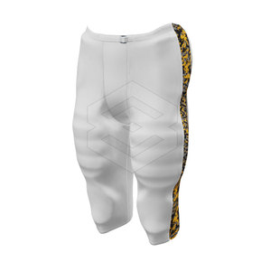 เครื่องแบบอเมริกันฟุตบอลผ้าโพลีเอสเตอร์100% แขนสั้นระบายอากาศได้ดีชุดเล่นฟุตบอลสำหรับผู้ใหญ่ - Product Image 6