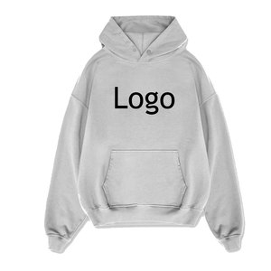 Comprar servicio OEM Unisex logotipo personalizado pulóver poliéster polar sudaderas 3D patrón esencial Puff impresión básicos sudaderas con capucha hombres - Product Image 1