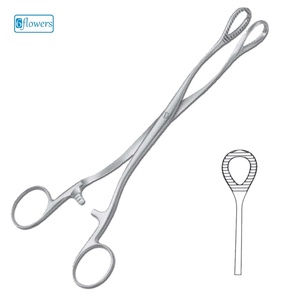 Pinces à éponges Heywood Smith en acier inoxydable, instrument chirurgical pour hémostase manuelle, certifié CE ISO13485 - Product Image 1