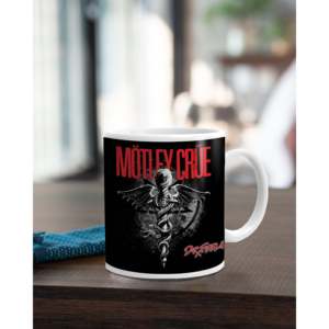 Mtley Cre Novelty Design <b>Ceramic</b> <b>Mug</b> <b>Handmade</b> 400/600ml Safe for Laser Engraved Dr. Feelgood for Father's Day Presents - Product Image 2