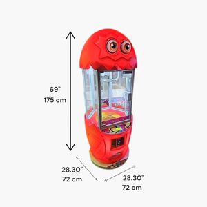 Nueva Máquina de Grúa de Huevos Mágica, Operada con Monedas, Juego Cut the Rope, Aleación de Aluminio y Vidrio Templado, 110V - Product Image 5