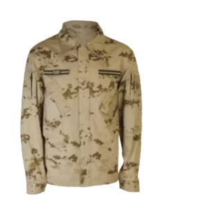 Chaqueta de Invierno Estilo Safari para Hombre, Personalizada al por Mayor, de Felpa Térmica Estampada, 100% Algodón, para Trabajo o Uso Casual, con Bolsillos, Todos los Colores Disponibles - Product Image 1