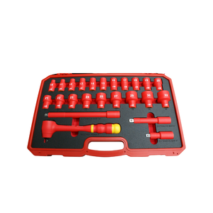 24PCs Tool Kit Socket Set 1/2 "Dr. Tipo aislado con suministro de Taiwán de trinquete 72T - Product Image 1