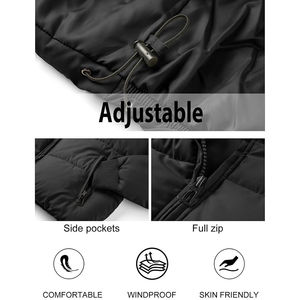 Puffer Jacket For Women Quilted Lightweight Winter <b>Warm</b> <b>Coat</b> Stylish Fashion Outerwear Insulated Casual Wear Outdoor Jacket - Product Image 3