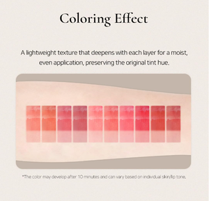 Dinto Blur Glowy Lip Tint 227 Decorum Soft Matte Lip Gloss Hidratante Lápiz labial ligero Sheer Tint Color construible - Product Image 6