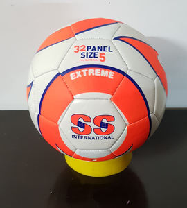 Alta calidad SS internacional profesional estándar tamaño 5 impermeable butilo vejiga pantalla impresa diseño pelota de fútbol - Product Image 5