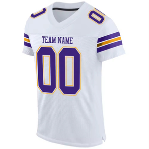 Camiseta de Fútbol Americano Personalizada, Transpirable, de Talla Grande, Manga Corta, de Alta Calidad, para Equipos, Spandex/Algodón, Antibacteriana, de Secado Rápido - Product Image 5