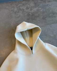 Suéteres con Logotipo Personalizado al por Mayor, Suéteres de Algodón para Mujer, Suéteres Holgados de Cuello Redondo y Manga Larga en Color Sólido - Product Image 2