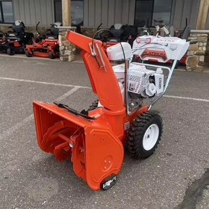 Souffleuse à neige de qualité supérieure, moteur à essence à balais, de qualité industrielle et de bricolage, fabrication américaine - Product Image 1