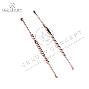 Herramienta de peluquería de uñas de acero inoxidable antioxidante de doble función, empujador de cutículas preciso ecológico para el cuidado de las uñas - Product Image 6