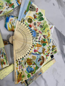 Abanico de Mano de Bambú, Diseño Tradicional Vietnamita Plegable, Varios Tamaños con Construcción Duradera para Eventos Culturales y Pedidos al por Mayor - Product Image 4