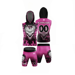 Lots de tenues de football américain en gros, uniformes personnalisés, sweat-shirt et short à sublimation - Product Image 6