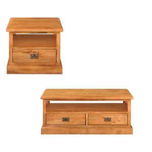 QUEENSLAND Marque Bois Massif Livraison Rapide Nid De Table Meubles de Salon avec Service OEM Fourniture Directe - Product Image 3