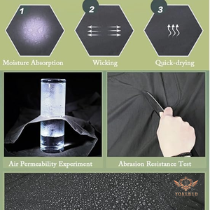 กางเกงขาสั้นผ้าคอตตอนระบายอากาศของผู้ชายกางเกงขาสั้นแบบมีกระเป๋าหลายใบแบบลำลองเสื้อผ้าทอลายร้อนสำหรับฤดูร้อน - Product Image 6