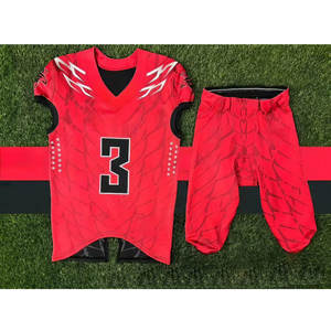 2025 nuevo diseño Jersey personalizado fútbol americano desgaste bordado uniforme de fútbol americano - Product Image 1