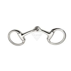 บิตขี่ม้าราคาถูก ขายส่ง สแตนเลสสตีล แบบตะวันตก สีเงิน ลายจุด คุณภาพดี อุปกรณ์ขี่ม้า บิตแบบตะวันตก รับผลิตแบบ OEM - Product Image 6