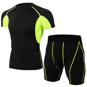 Mallas para hombre, pantalones cortos para correr, ropa deportiva para correr, camiseta de compresión, pantalones cortos de gimnasio, trajes, conjuntos de ropa activa para ejercicio - Product Image 3