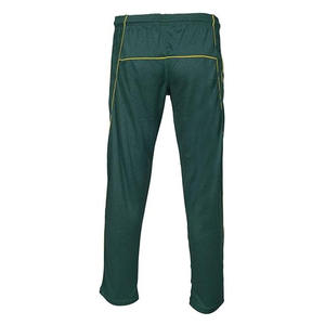 Venta al por mayor por encargo de los hombres verdes hechos de fábrica pantalones de sublimación de los hombres pantalones de cricket para la venta en tarifas baratas - Product Image 3