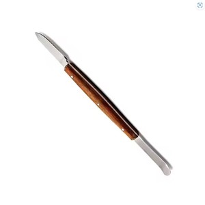 มีดแวกซ์สำหรับงานทันตกรรมแบบเต็มขนาดด้ามจับทำจากไม้มีดสแตนเลสเยอรมันสำเร็จ - Product Image 2