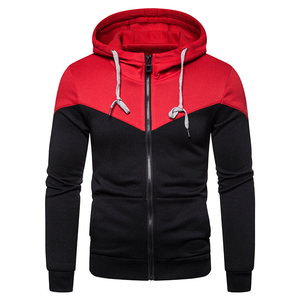 เสื้อฮู้ดผู้ชายแบบลำลองพรีเมียม แขนยาว ซิปยาวเต็มตัว ผ้าฟลีซ สำหรับฤดูหนาว ไซส์ 6XL  ปรับแต่งโลโก้ได้ มีกระเป๋า  พิมพ์ลายเรียบ - Product Image 3