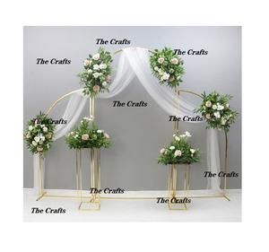 Fondo de color oro rosa de metal Fondo de tamaño y forma personalizados para fiestas de boda y decoración de eventos - Product Image 3