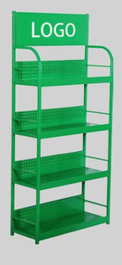 MAHESH FABRICTOR MF-54S8545 Estante Metálico Modular Personalizado para Supermercado, Exhibidor de Lubricantes Automotrices, Fácil Instalación en Mostrador - Product Image 3