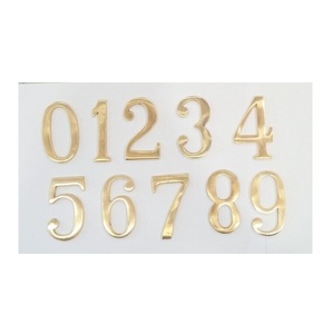 Letras del Alfabeto de Latón de la Mejor Calidad con Letras Metálicas Personalizadas Premium para Decoración del Hogar, Señalización Comercial y Suministro Minorista - Product Image 3
