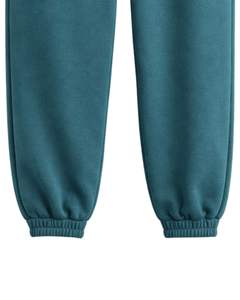 Conjunto de Sudadera con Capucha y Pantalones Deportivos Azul Verde Personalizado para Mujer, Sudadera de Forro Polar con Pantalones a Juego, Ropa Casual de Invierno - Product Image 6