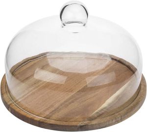 Dôme alimentaire en rotin naturel Design élégant pour le service de table Parfait pour les accessoires de table de cuisine et de restaurant - Product Image 5