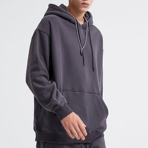 เสื้อฮู้ดดี้ผู้ชายผ้าฝ้าย 100% อบอุ่น สบาย พิมพ์ลายได้ตามต้องการ ปรับแต่งได้ เป็นมิตรกับสิ่งแวดล้อม คุณภาพสูง เหมาะสำหรับใส่ลำลองกลางแจ้งในฤดูใบไม้ร่วง - Product Image 3