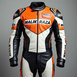 Combinaison de course de moto personnalisée, taille, couleur, design, options de logo et protection sur mesure de qualité supérieure pour les motocyclistes - Product Image 1