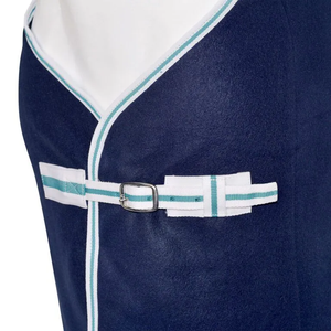 Tapis de cheval de luxe en polaire respirante col haut léger Anti-boulochage Protection UV ajustement réglable utilisation intérieur-extérieur - Product Image 6