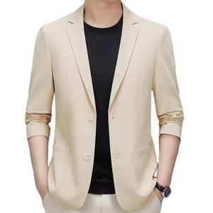 Blazer de Traje para Hombre de Talla Grande de Alta Calidad 2026, Blazer Ajustado para Boda, Nuevo Blazer Personalizado a la Moda para Hombre - Product Image 1