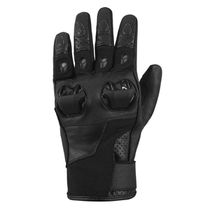 New Black Leather Motorbike Gloves Bike Riding Full Finger Leather Knuckles Protection Motorcycle Auto Racing Wear Gloves - Product Image 3