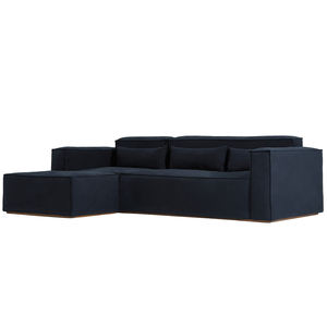 Sofá de madera de teca de diseño moderno, muebles sencillos de interior con la mejor calidad, Bergen L Sofa1 - Product Image 3