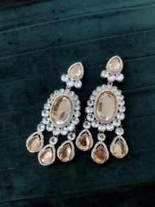 Vente chaude Or Vintage Ombre Cristal Boucles D'oreilles pour Femmes Western Boucles D'oreilles Élégant Vintage Style Boucle D'oreille Affichage - Product Image 2