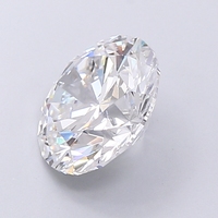 Diamant rond de 4,08 carats cultivé en laboratoire, certifié E VVS2, pour bagues de fiançailles, pierre brute certifiée