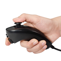 Control Remoto 2 en 1 y Nunchuck, Control Remoto con Funda de Silicona para Nintendo Wii